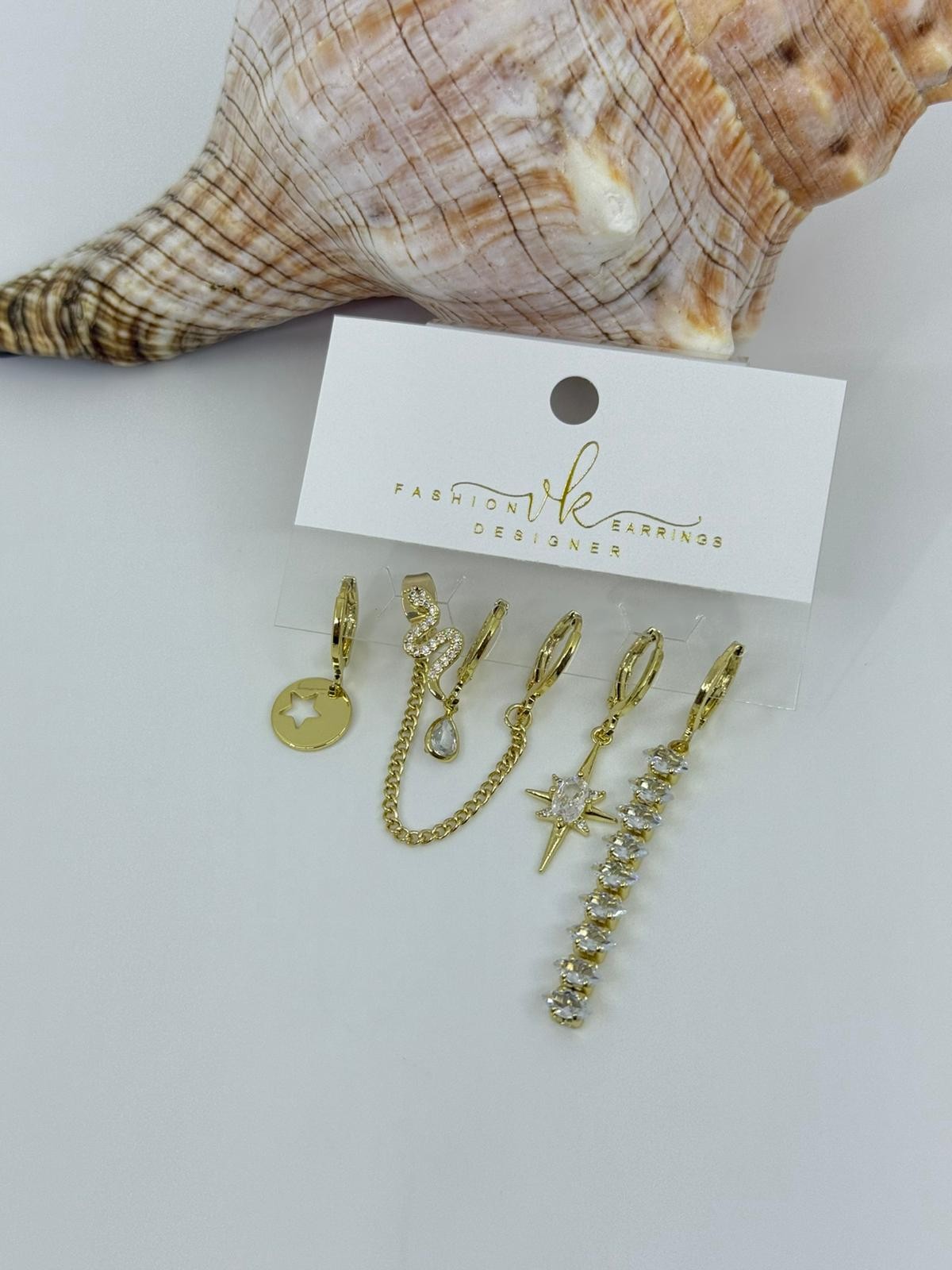 Vip 6 lı set küpe