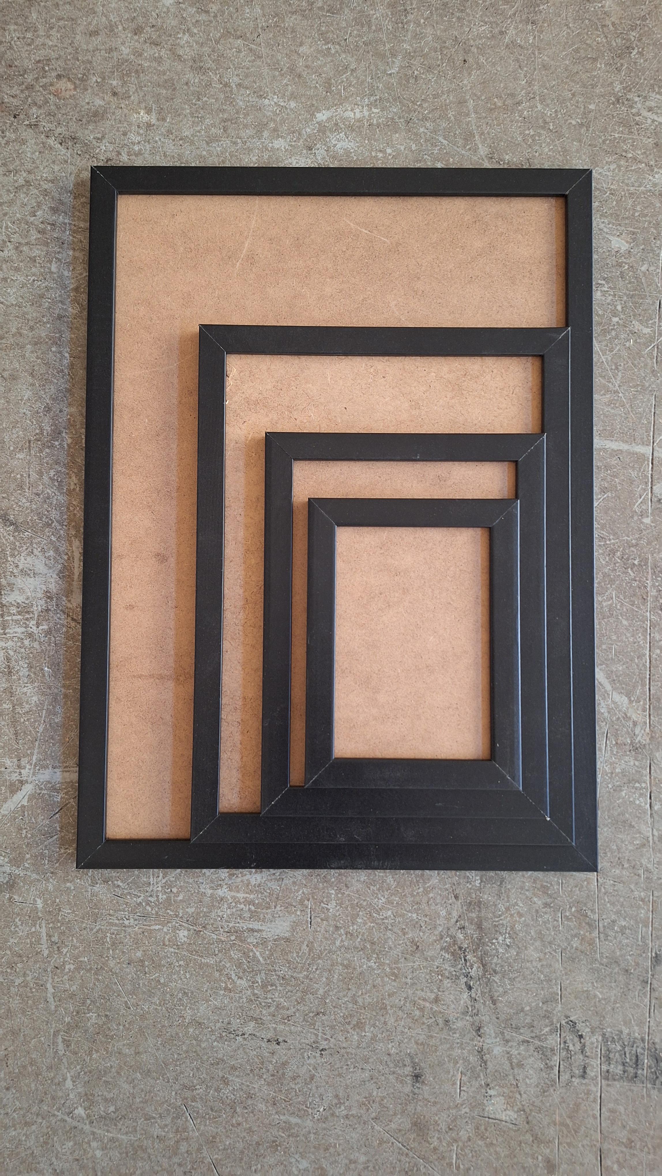 Siyah çerçeve A5 (15x21 cm ) 10 adet 