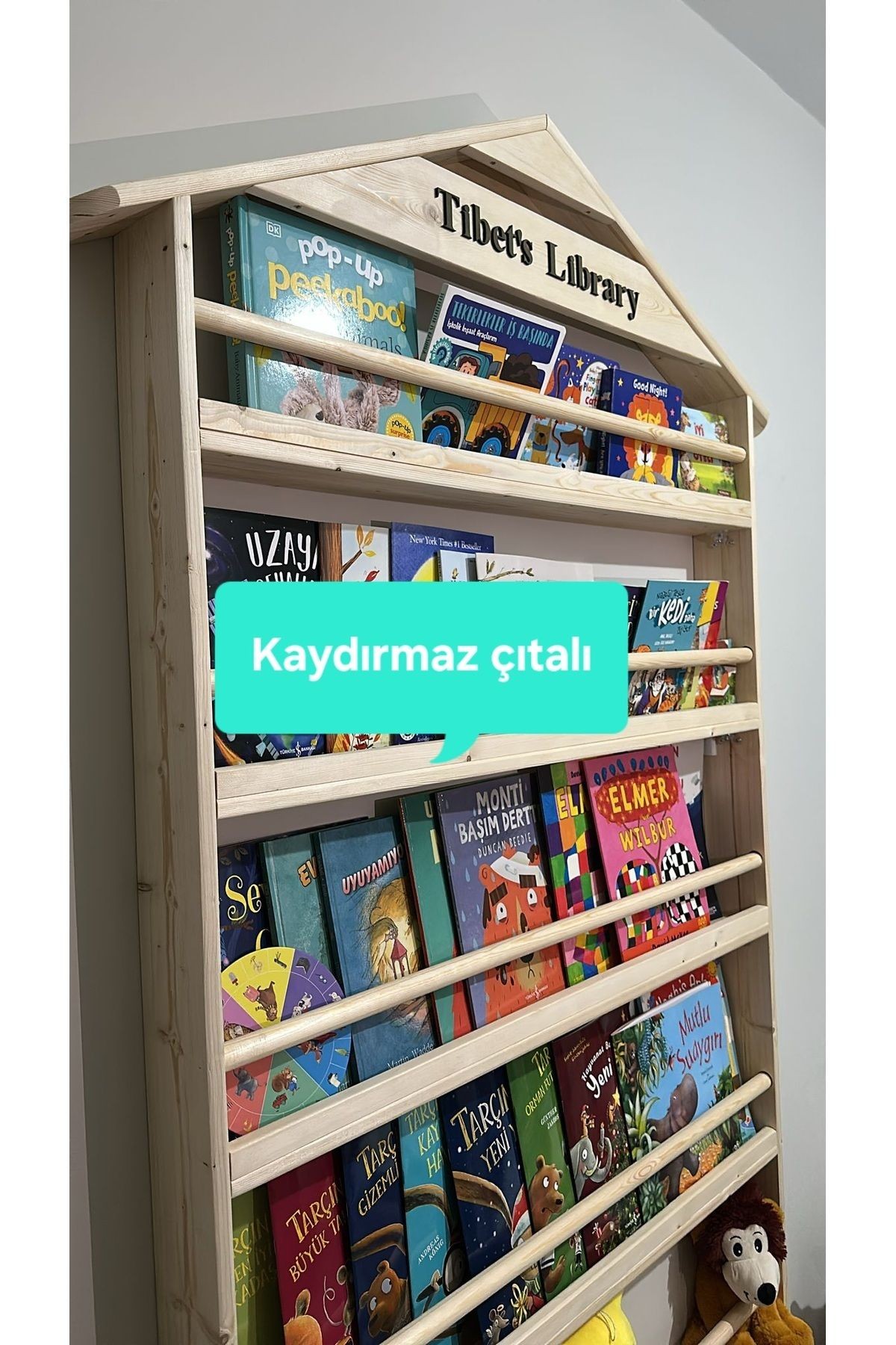 Ultra Geniş Model Xxl,size Özel Yazılı,yuvarlak Çıtalı, 6 Katlı, Kaydırmaz Çıtalı