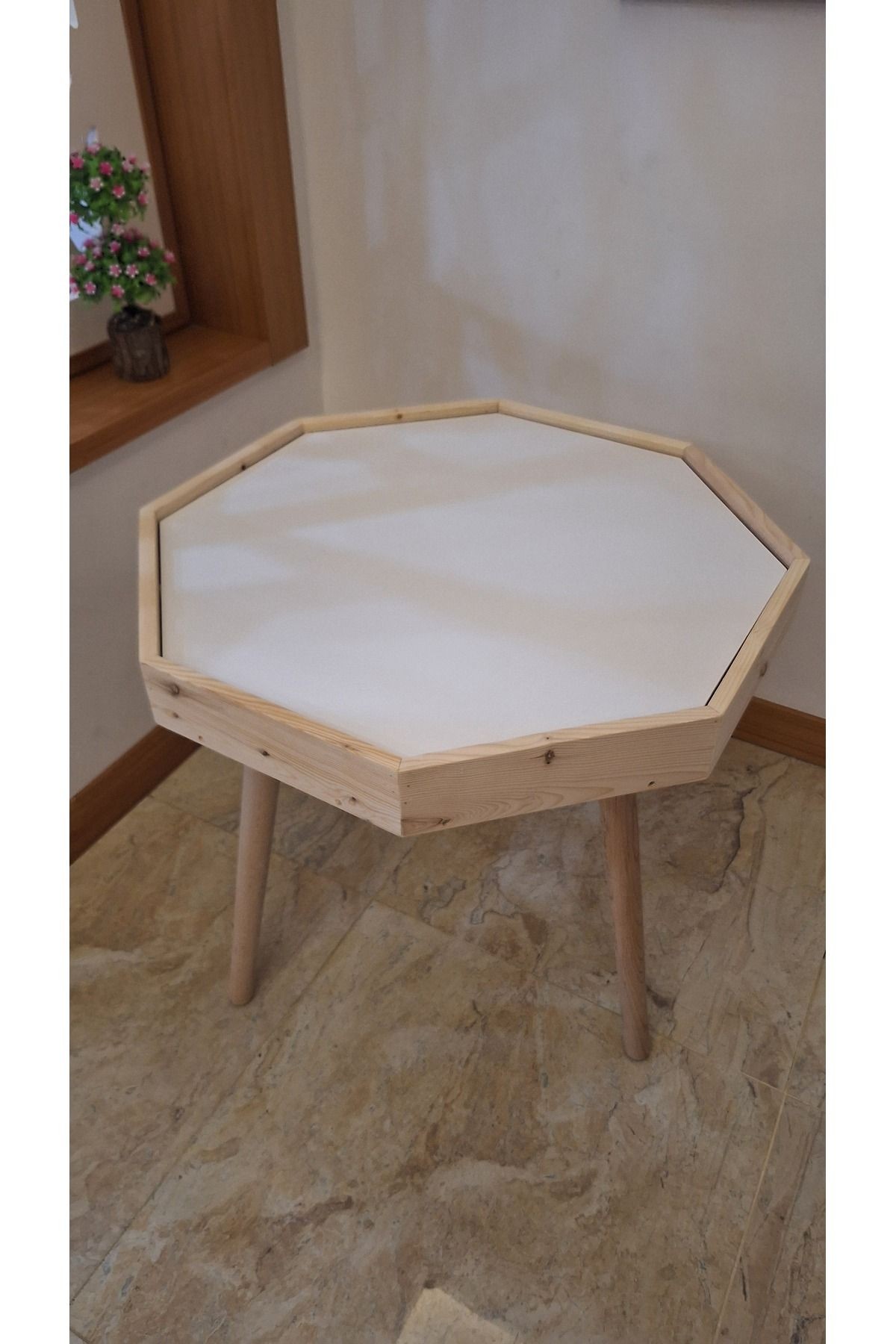 Etkinlik Masası Sekizgen,Yerde de kullanılabilen (Kapaklı)90x90 cm