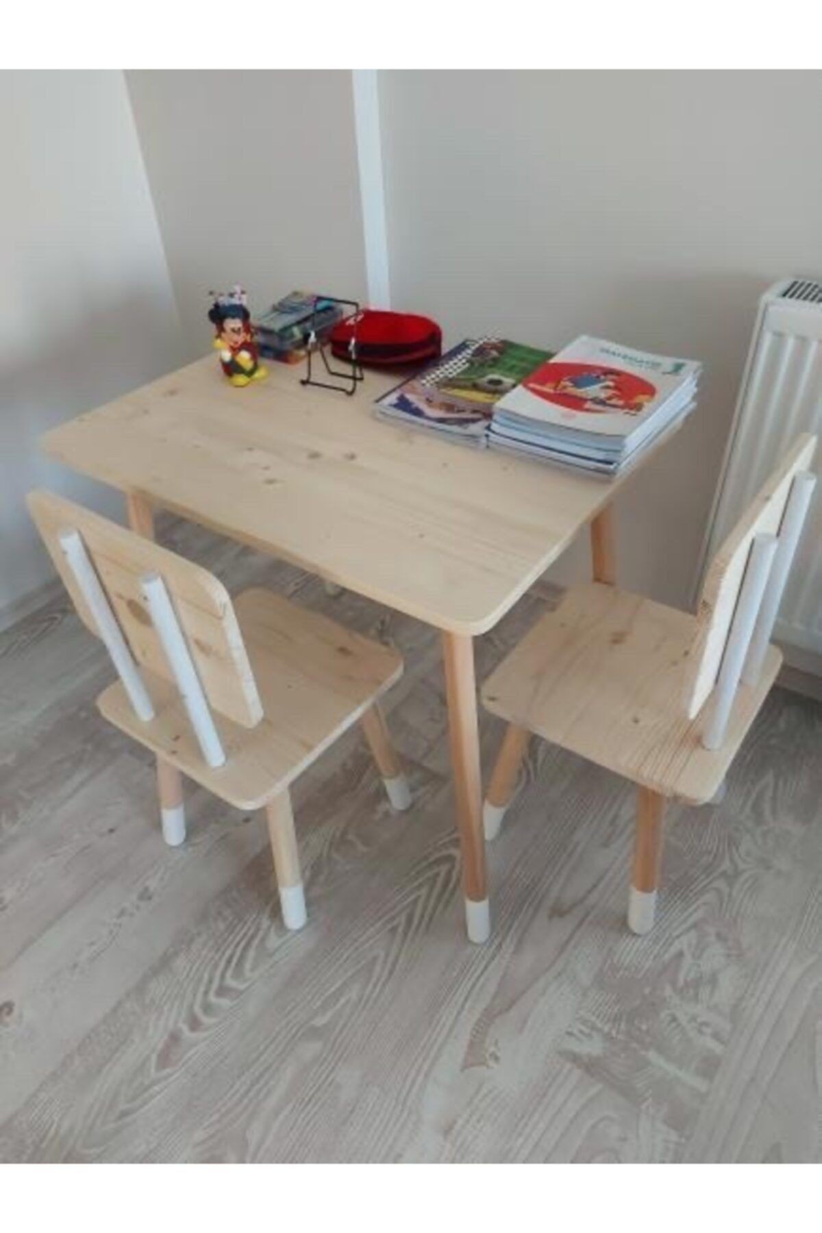 Montessori Çalışma Masası Ve 1 Adet Sandalyesi