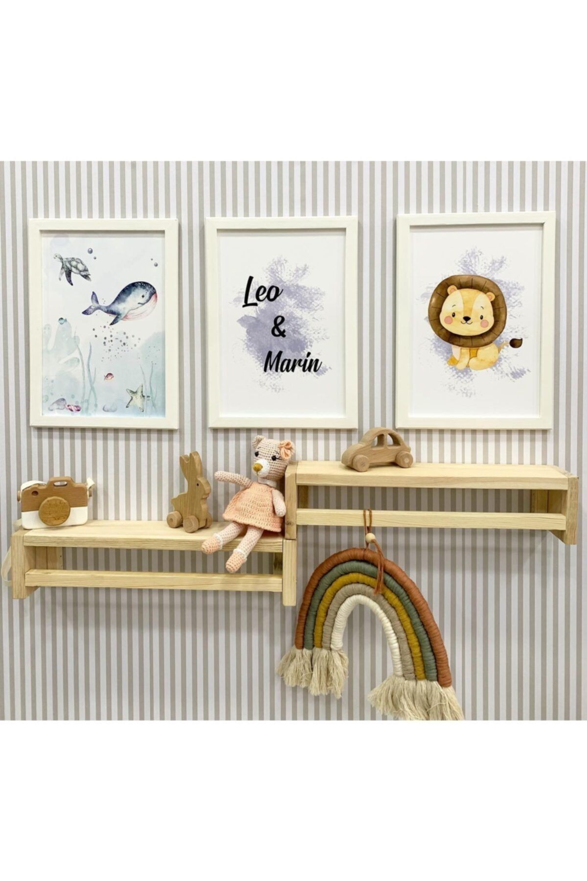 Montessori Raf Kitaplık 2 Adet