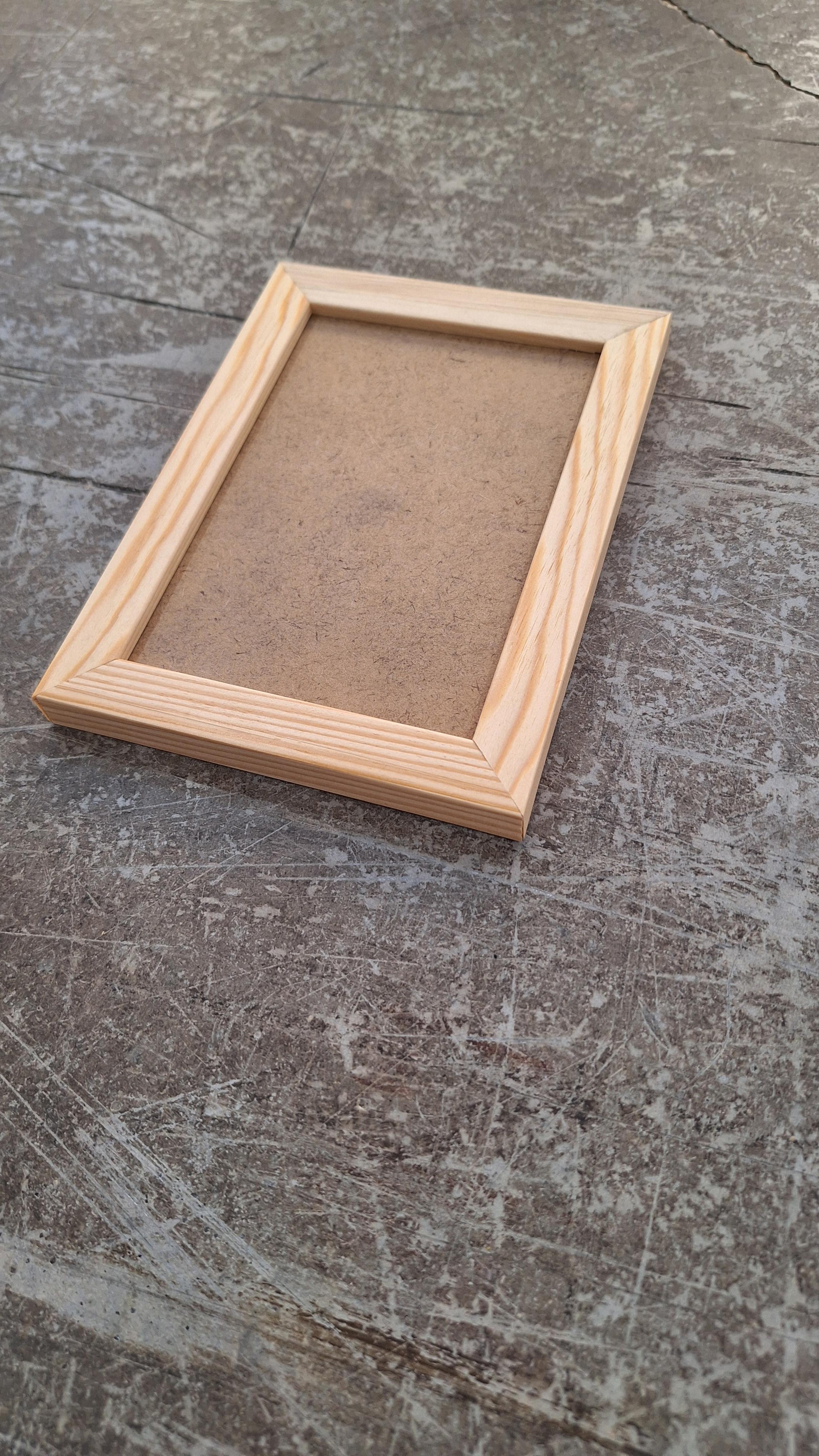 Ahşap çerçeve A6 (10,5x15 cm) 10 adet