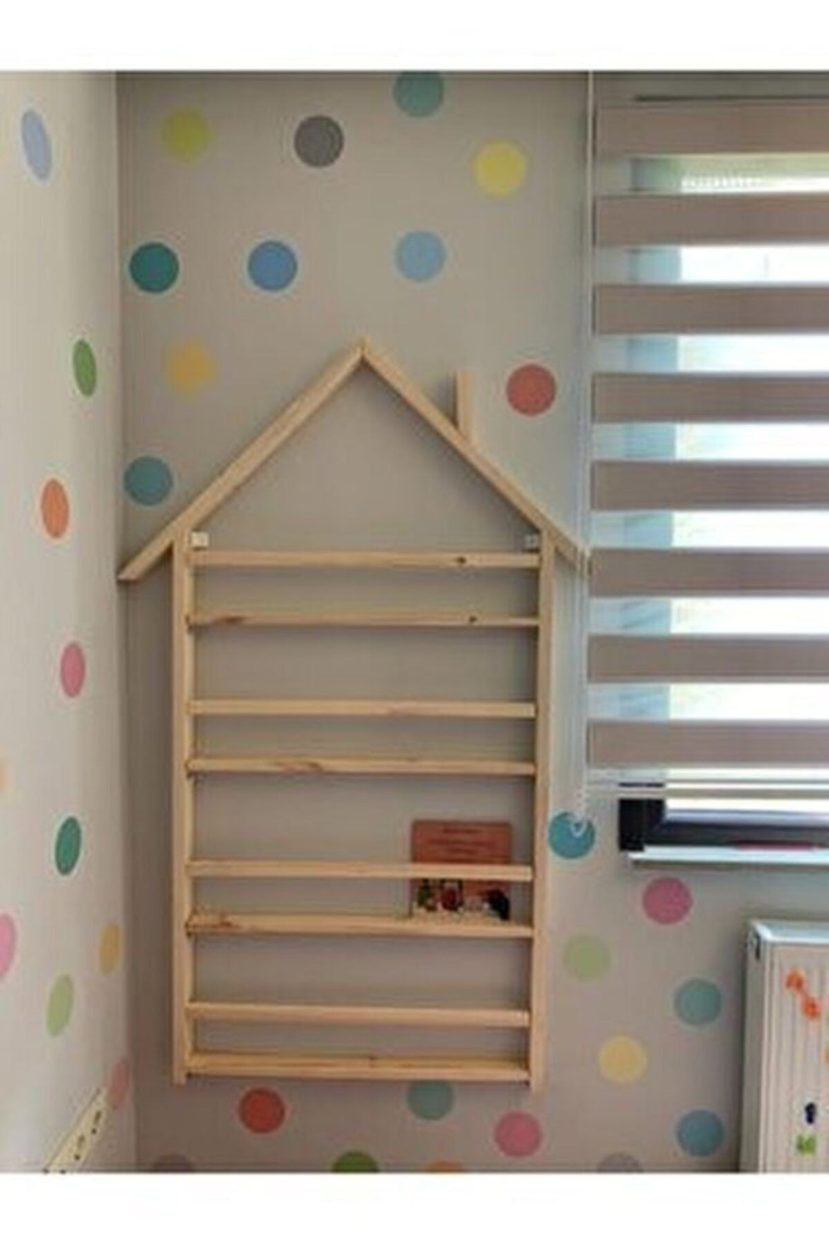 Montessori Çatılı Kitaplık