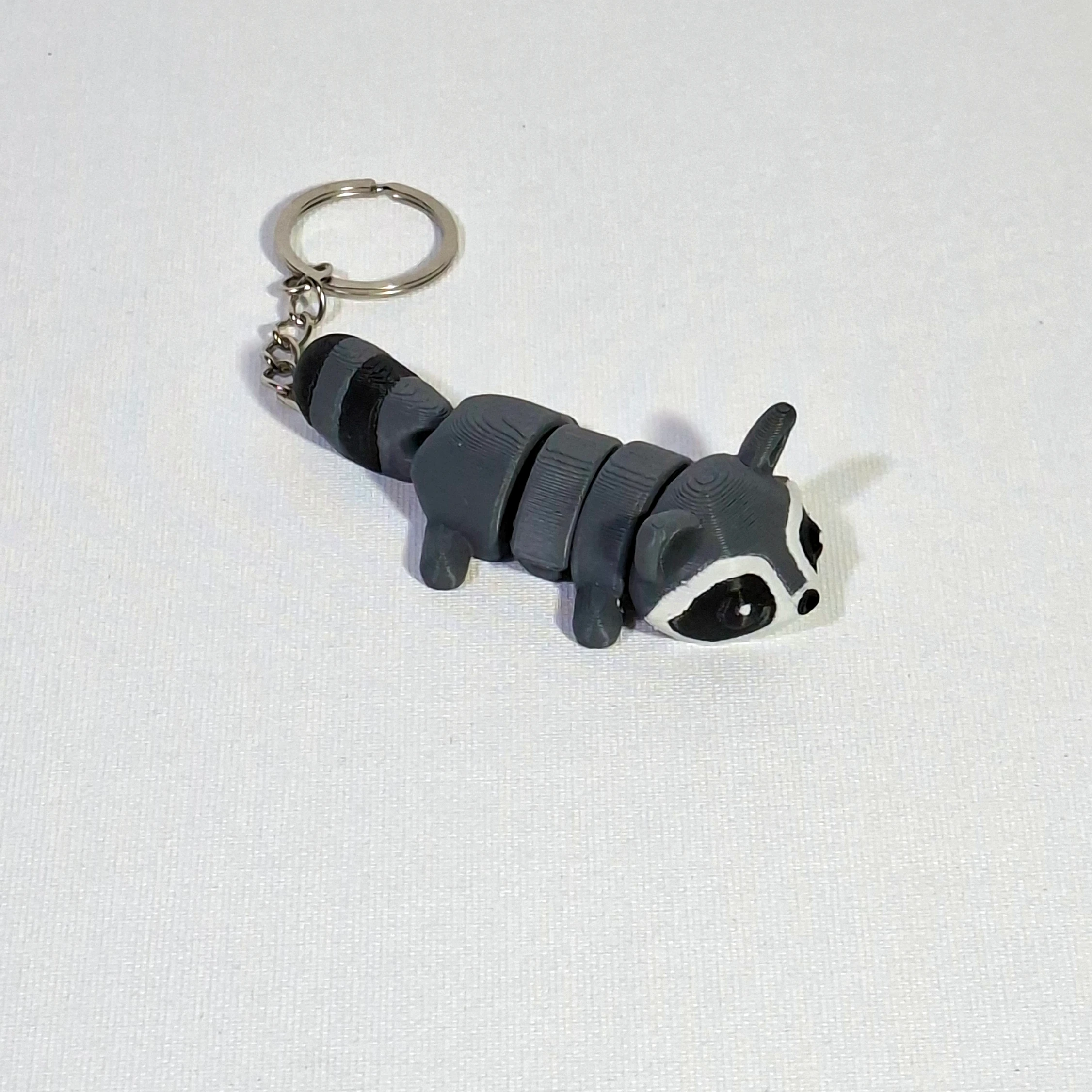 Hareketli Rakun Anahtarlık