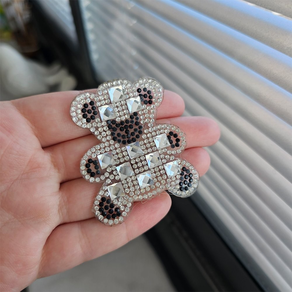Ayıcık Mini Mech Motif Ütü ile Yapışan 5 Adet