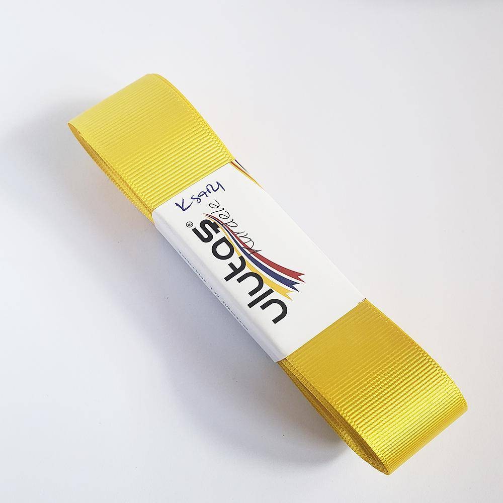 Grogren Kurdele 3 cm 10 Metre Koyu Sarı ( Ulutaş )