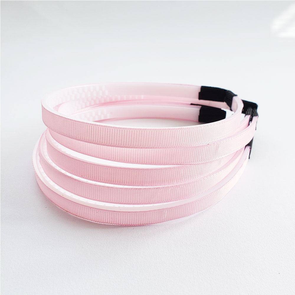 Grogren Kaplı Plastik Taç Açık Pembe 6 Adet