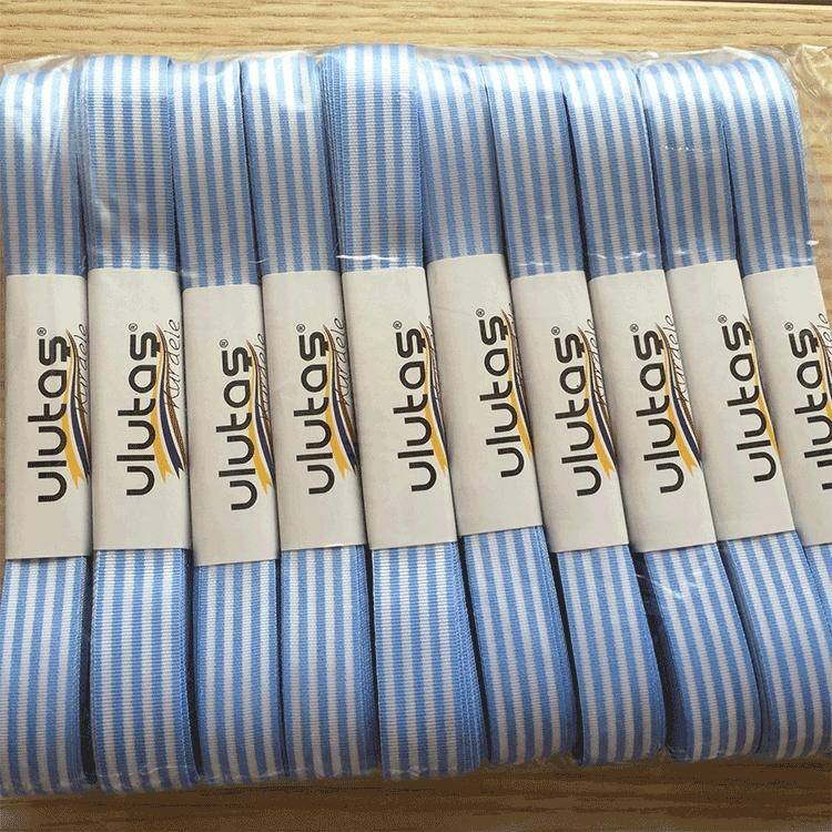 Çizgili Tafta Kurdele 15 mm ( 10 Metre )