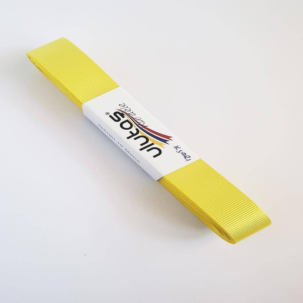 Grogren Kurdele 2 cm 10 Metre Koyu Sarı