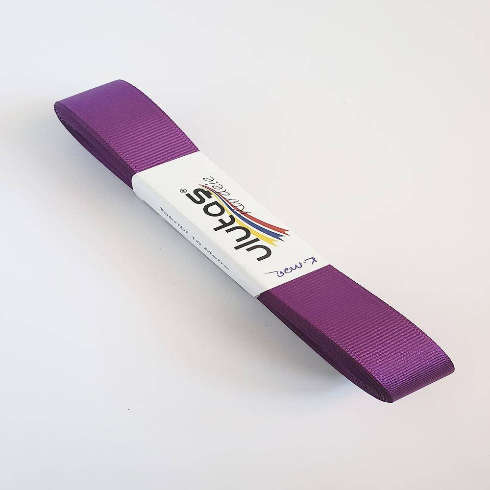 Grogren Kurdele 2 cm 10 Metre Koyu Mor