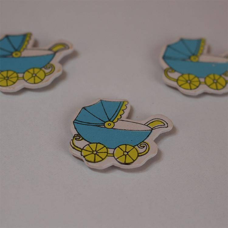 Yapışkanlı Sticker Bebek Arabası 1 Paket