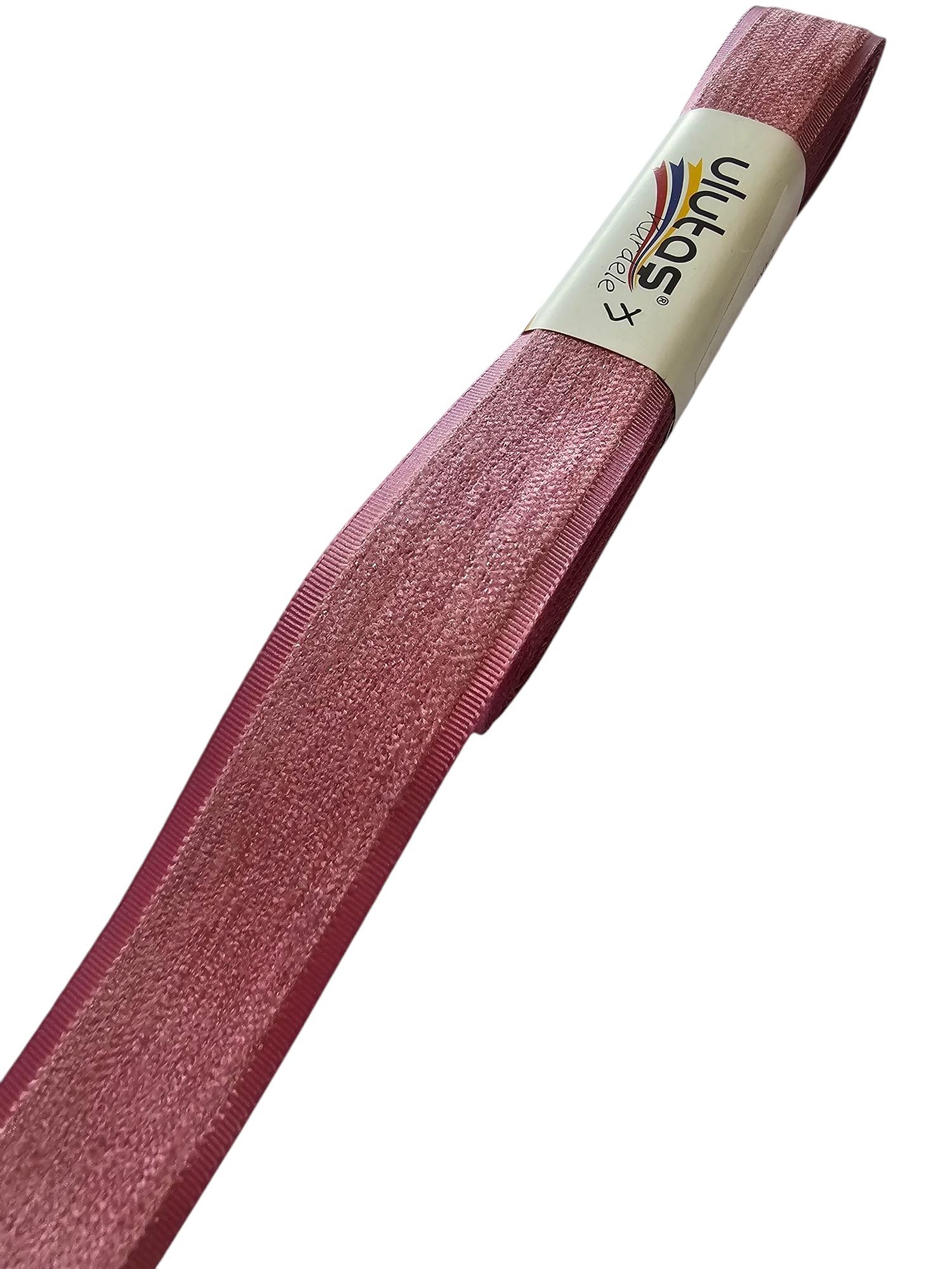 Kadife Efektli Kurdele Koyu Pudra Renk 2.5 cm 5 Metre ( Ulutaş )