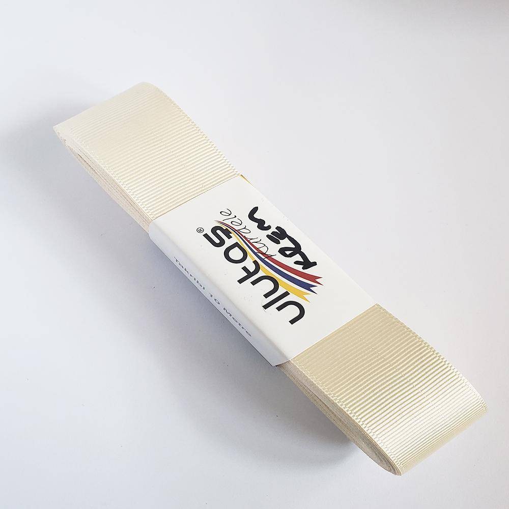 Grogren Kurdele 3 cm 10 Metre Krem ( Ulutaş )