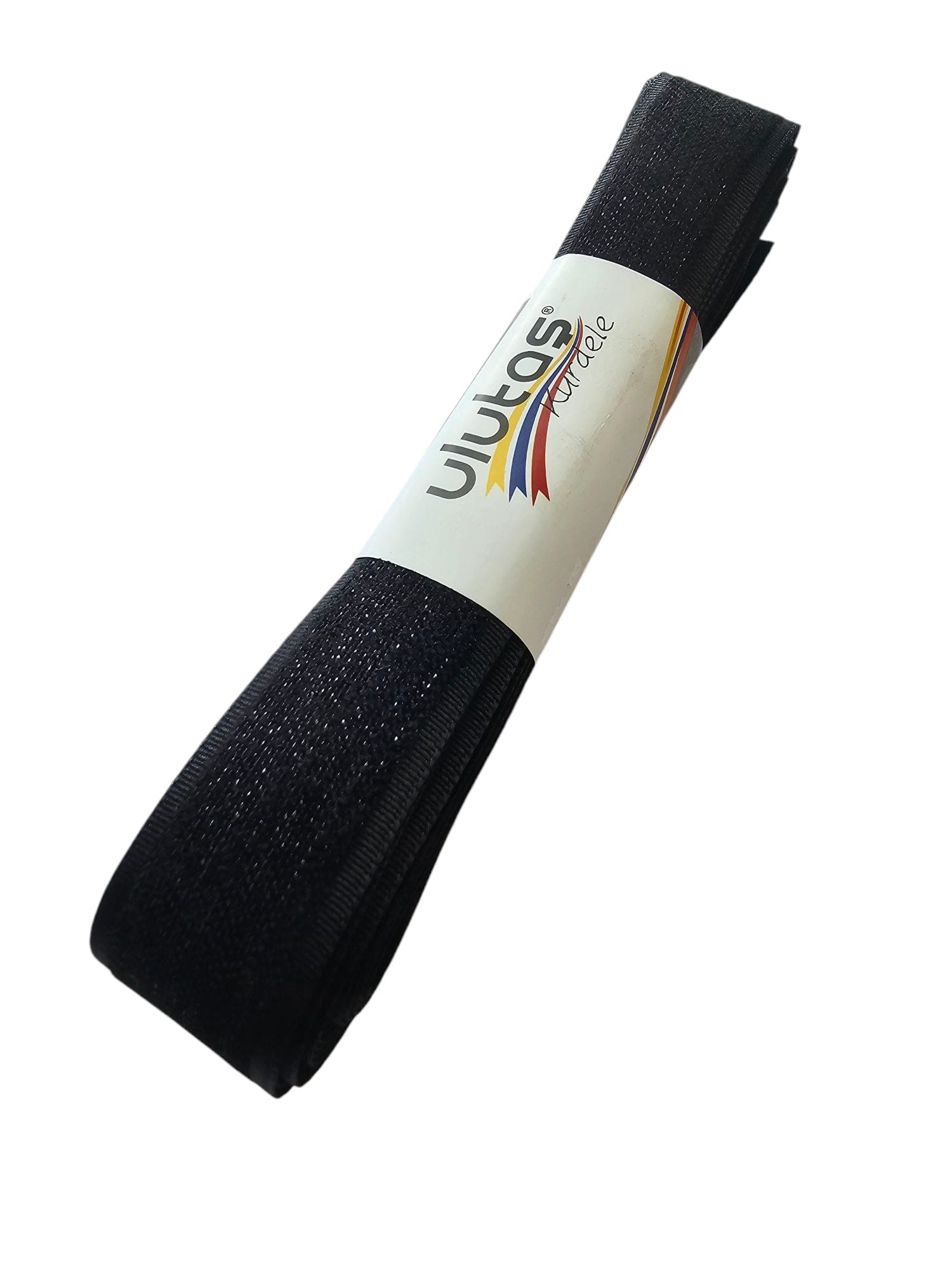 Kadife Efektli Kurdele Siyah Renk 2.5 cm 5 Metre ( Ulutaş )