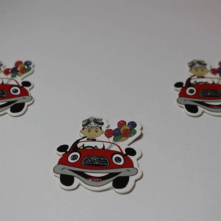 Karton Sticker Arabalı Sünnet Çocuğu 1 Paket