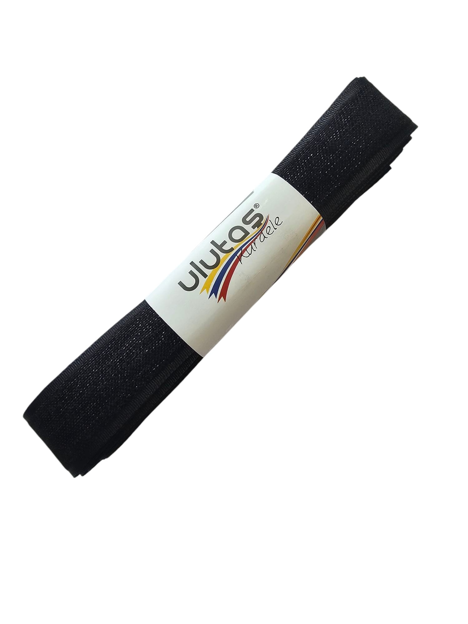 Kadife Efektli Kurdele Siyah Renk 2.5 cm 5 Metre ( Ulutaş )