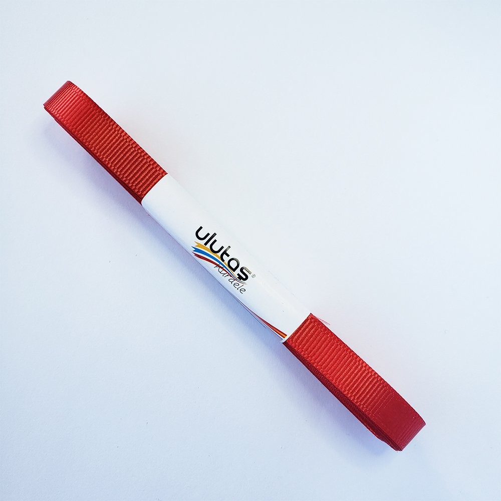 Grogren Kurdele 1 Cm Kırmızı Renk 10 Metre ( Ulutaş )