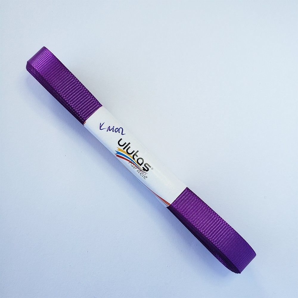Grogren Kurdele 1 Cm Koyu Mor Renk 10 Metre ( Ulutaş )