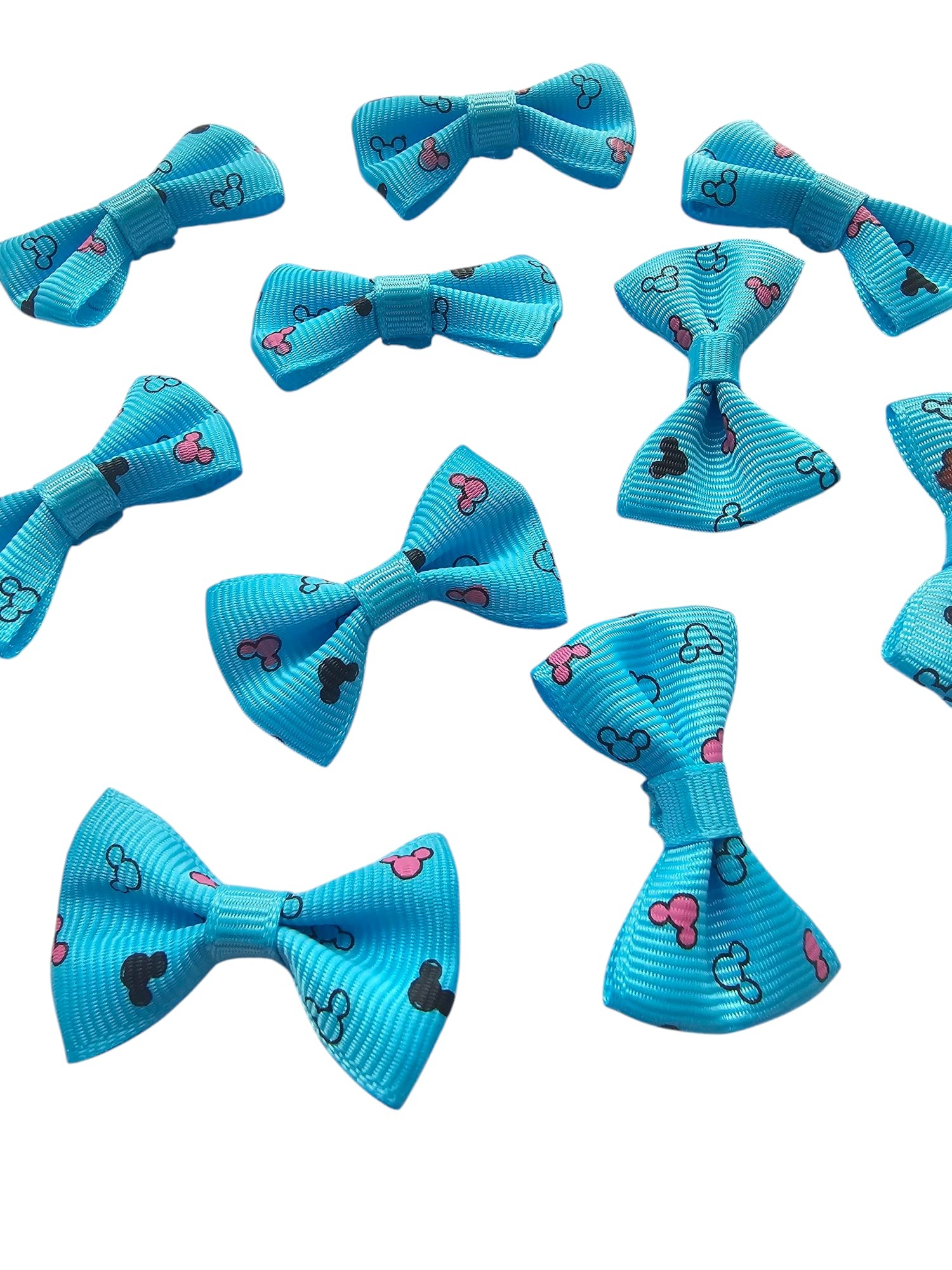 Grogren Fiyonk Mıckey Mouse Desenli Mavi 10 Adet