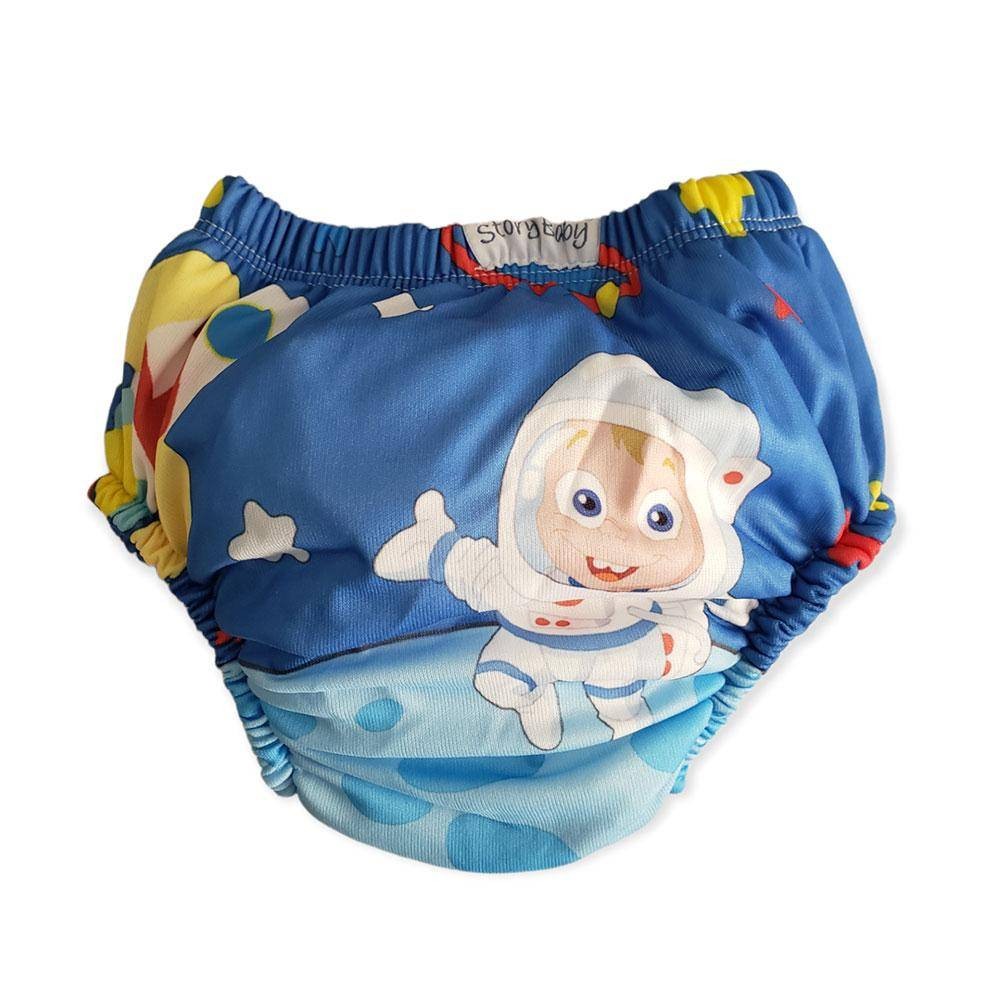 Story Baby Alıştırma Külodu Astronot 3 Beden 1 Adet