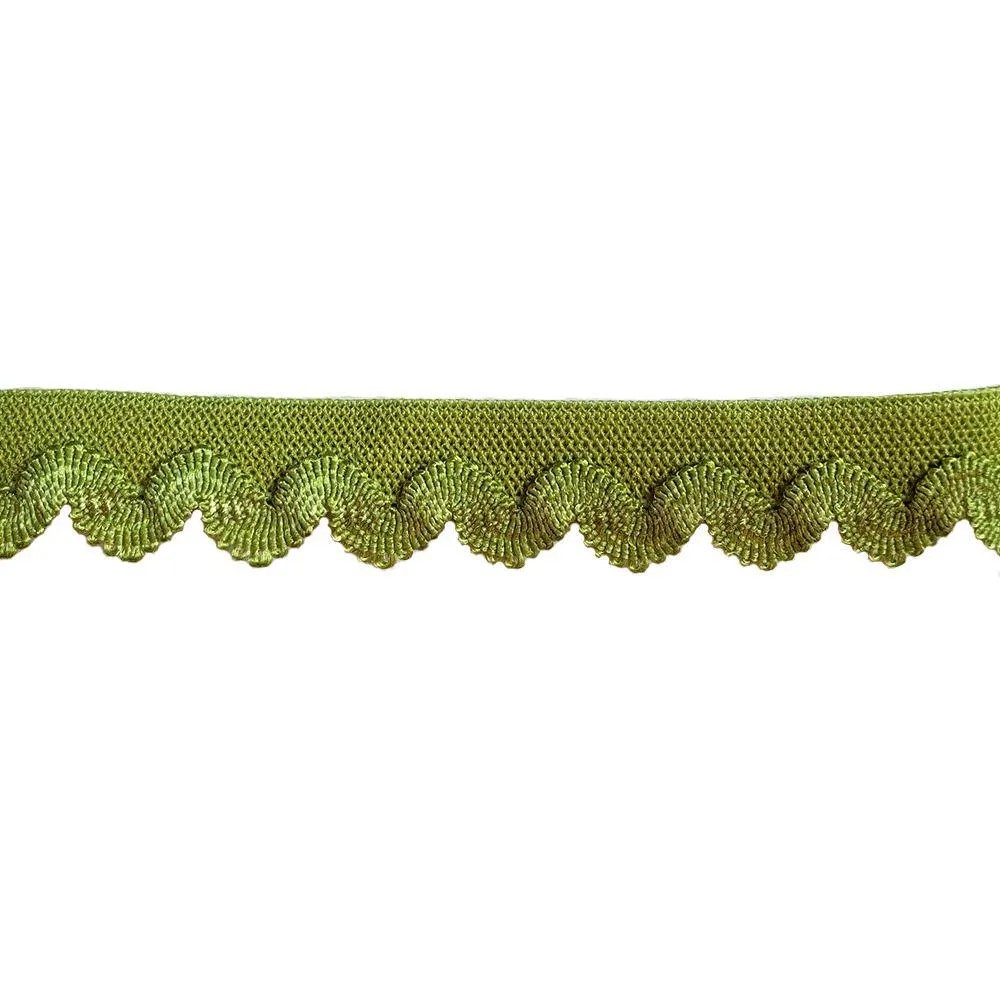 İç Giyim Lastiği Fıstık Yeşili 5 Metre 13 Mm