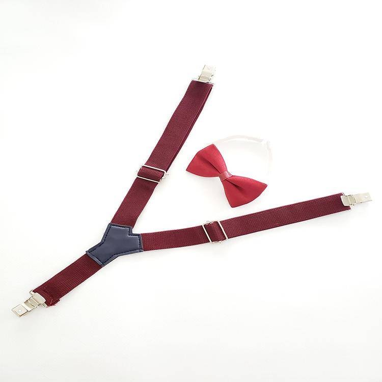 Papyonlu Pantolon Askısı Bordo