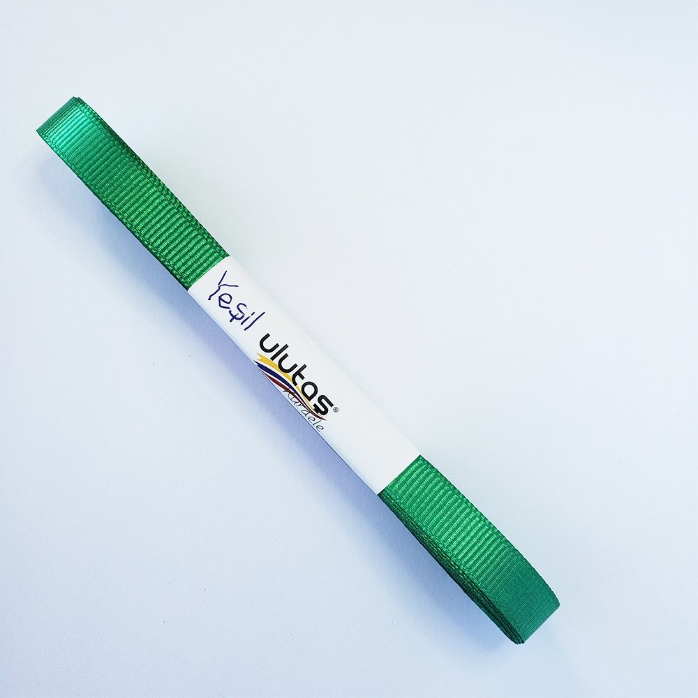 Grogren Kurdele 1 Cm Yeşil Renk 10 Metre ( Ulutaş )