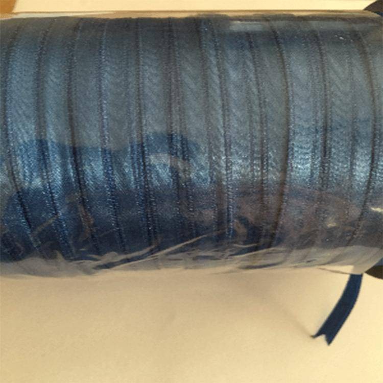 6 mm Saten Kurdele Lacivert 10 Metre