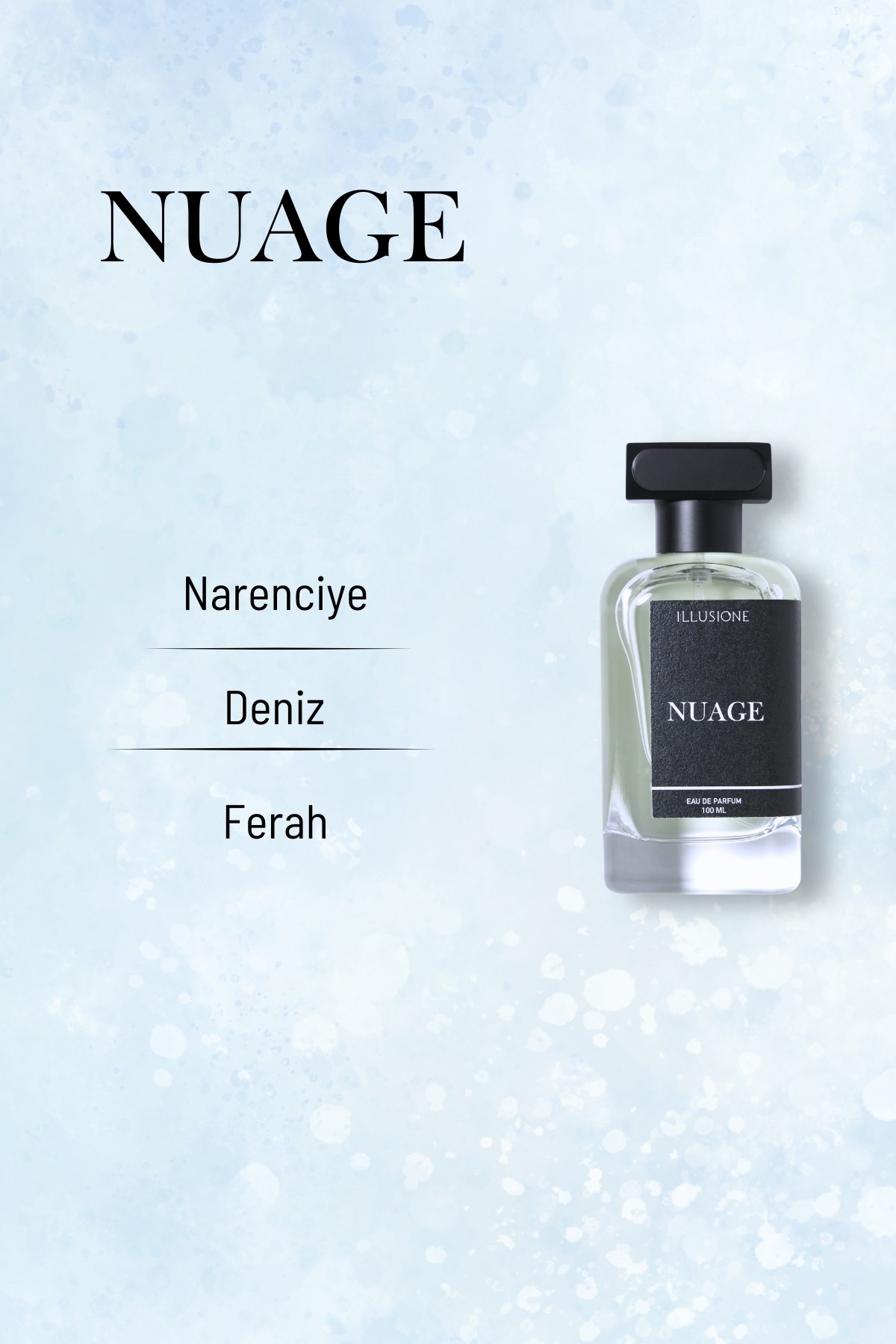 Nuage EDP Erkek Seyahat Boy Parfüm 10ml 