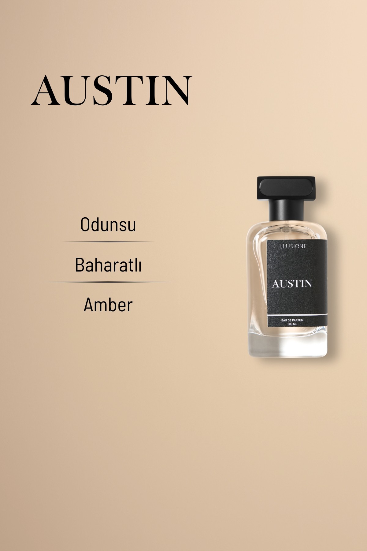 Austin EDP Erkek Seyahat Boy Parfüm 10ml