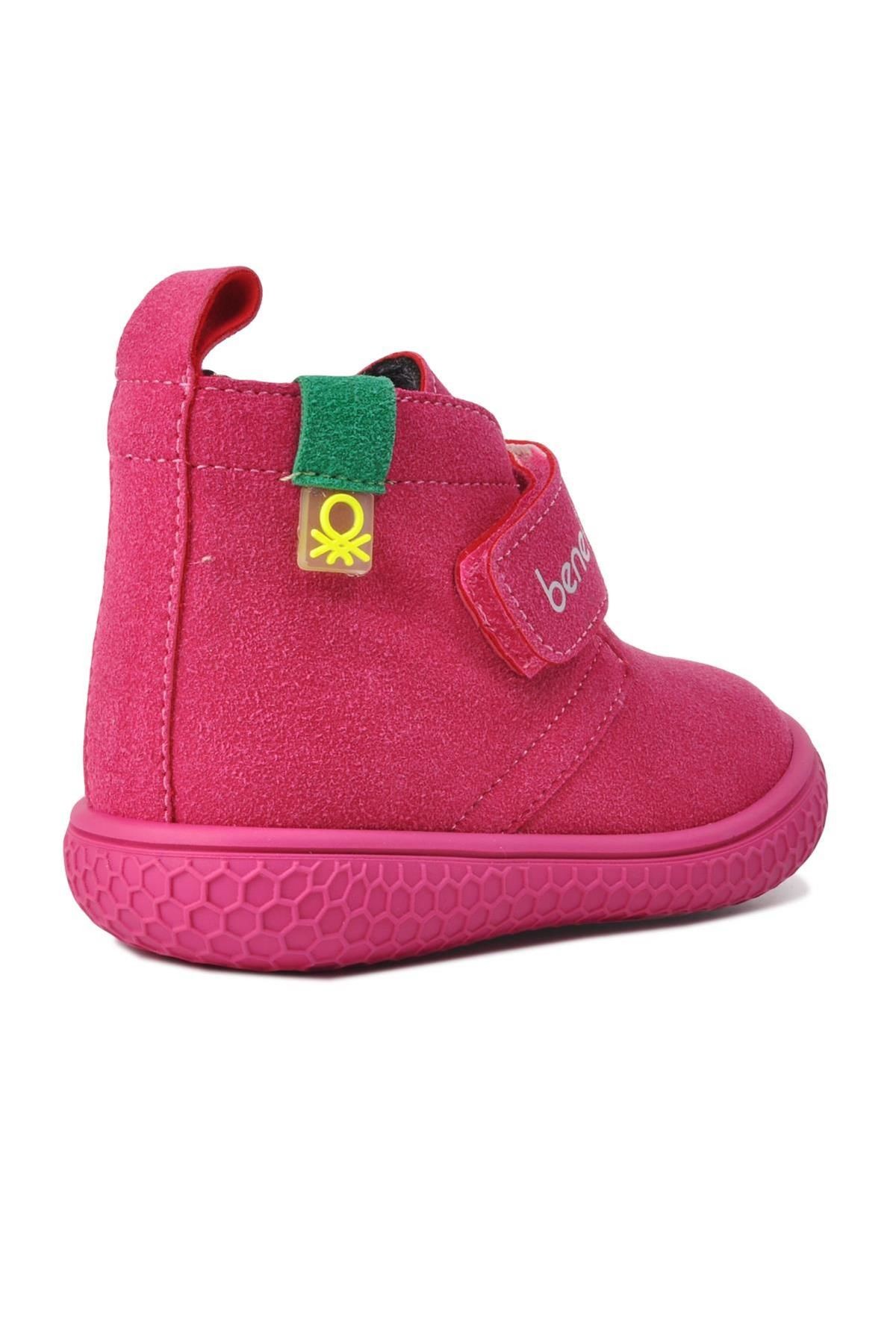 Benetton 30490 Pembe Renk Cırtlı Çocuk Bot