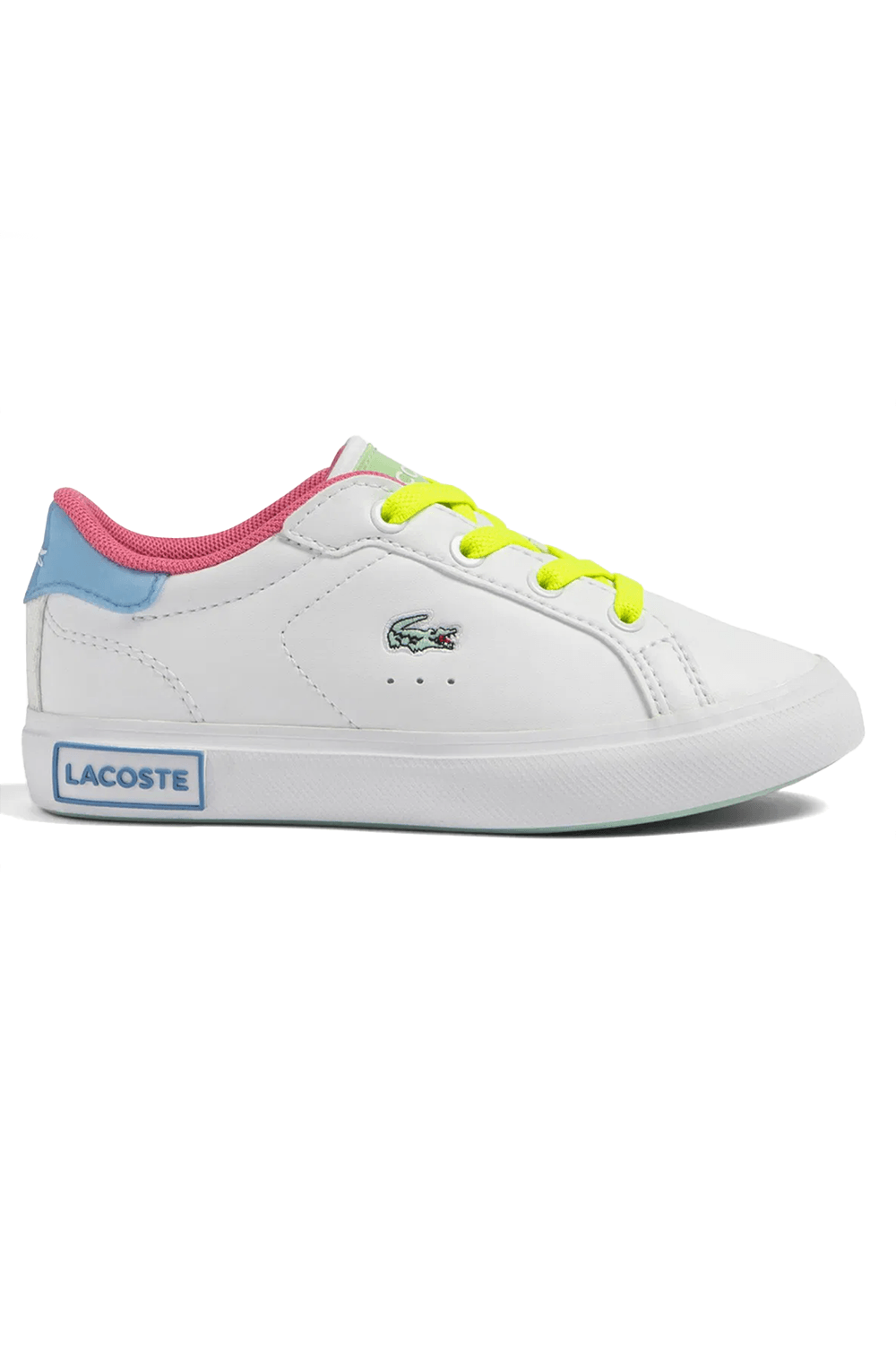 Lacoste Powercourt Çocuk Beyaz Sneaker