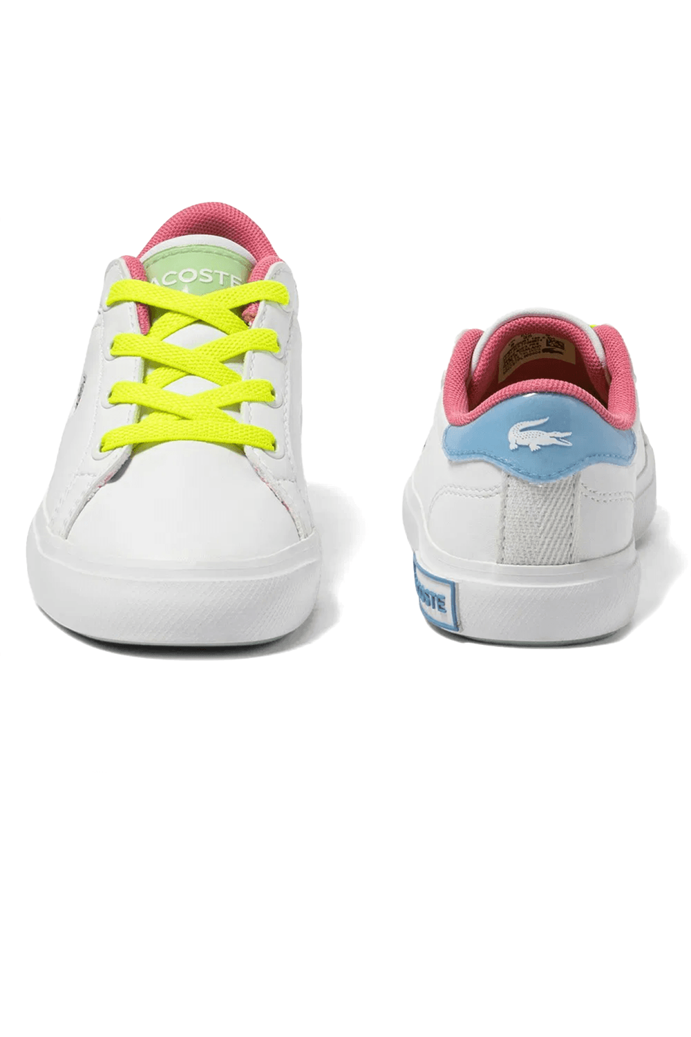 Lacoste Powercourt Çocuk Beyaz Sneaker