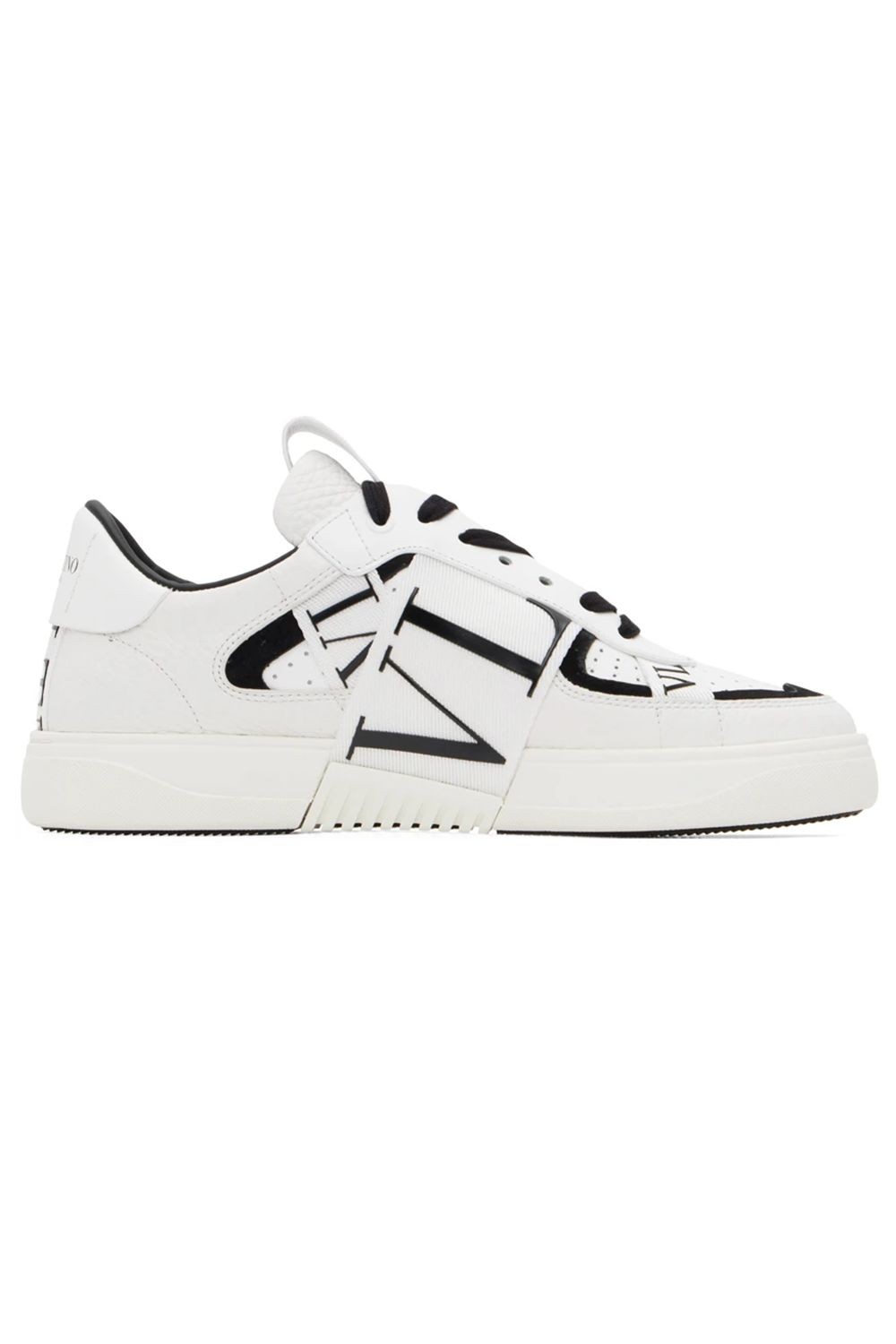 Valentino Garavani 'VL7N' White & Black Sneakers