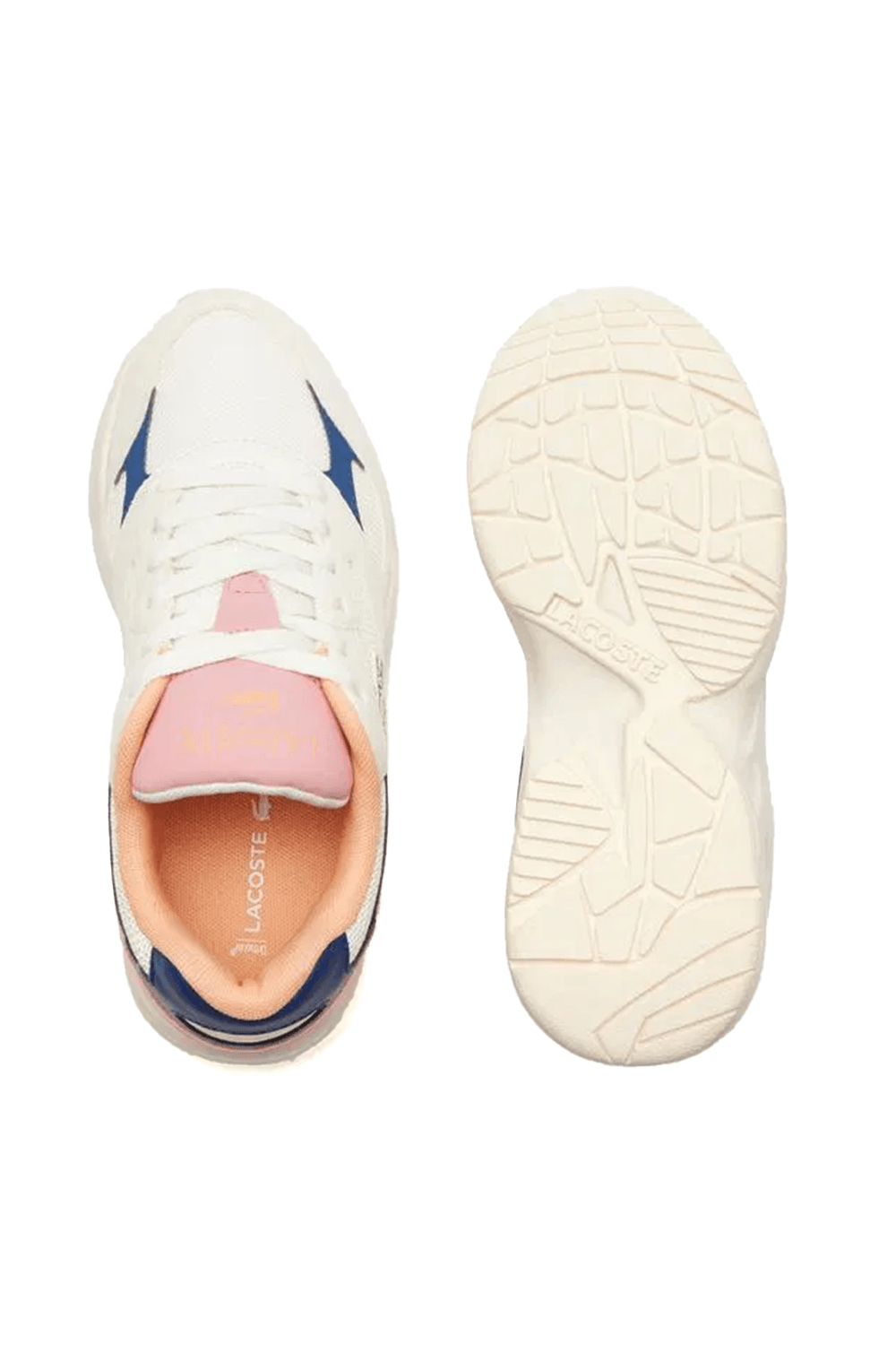 Lacoste Storm 96 Lo Vintage Çocuk Krem Sneaker