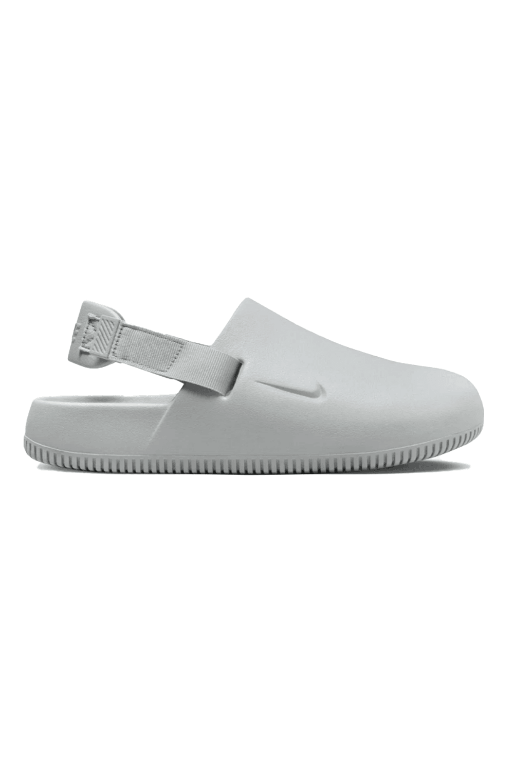 Nike Calm Mule Toe Part Closed Gri Erkek Terlik