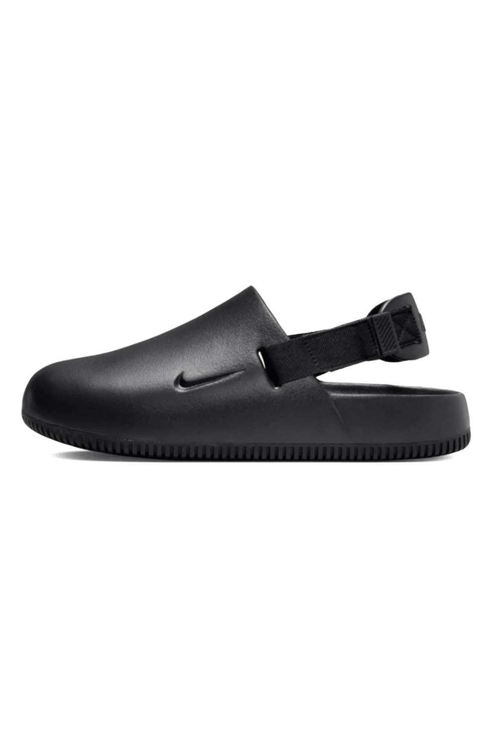 Nike Calm Mule Toe Part Closed Siyah Erkek Terlik