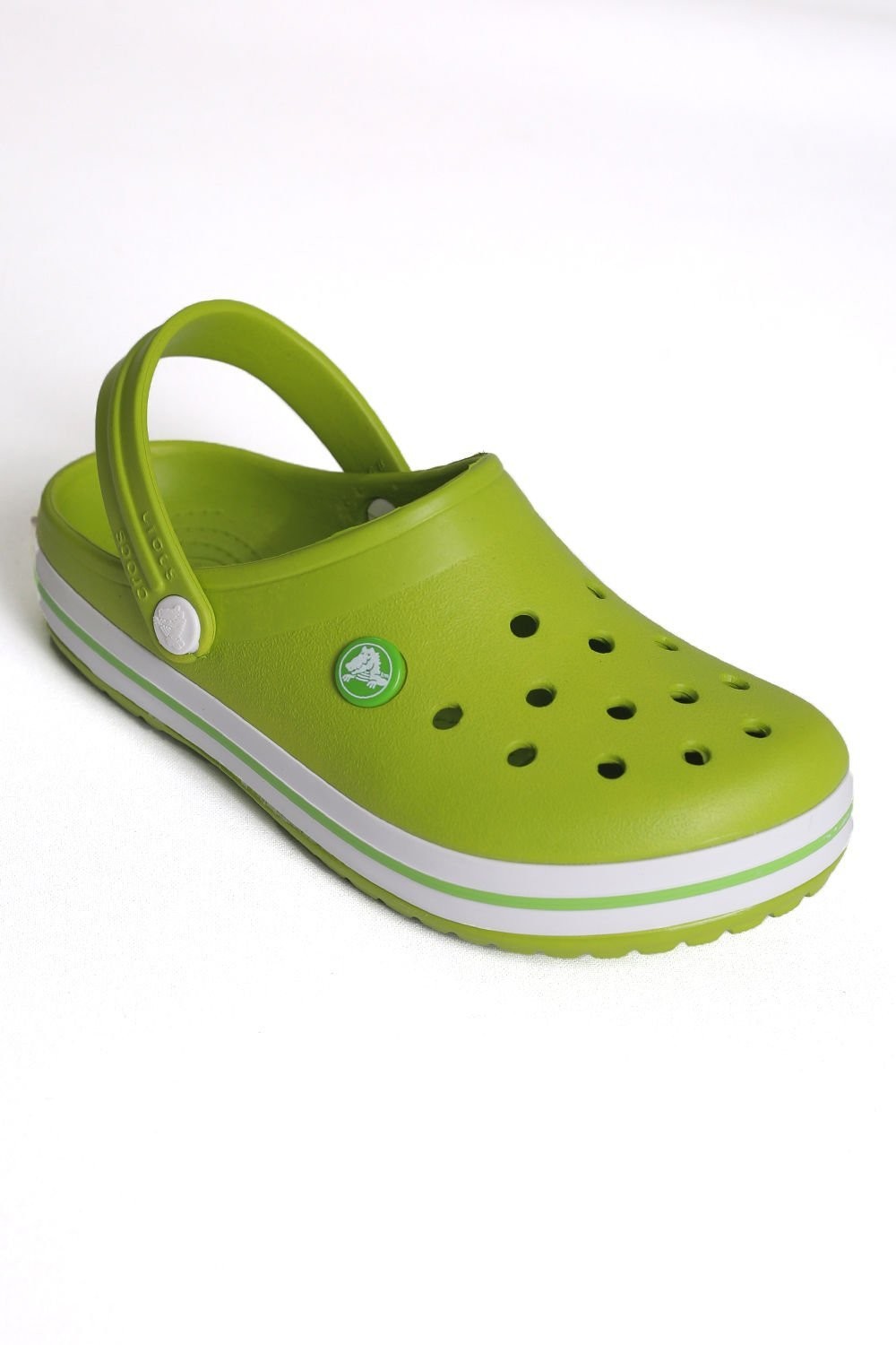 Crocs Eva Yeşil-Beyaz Unisex Terlik