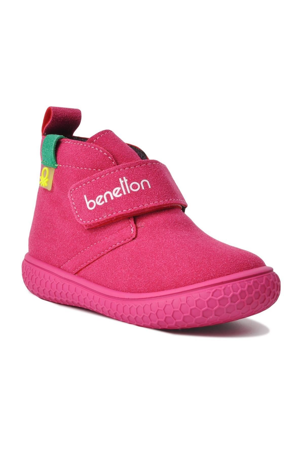 Benetton 30490 Pembe Renk Cırtlı Çocuk Bot