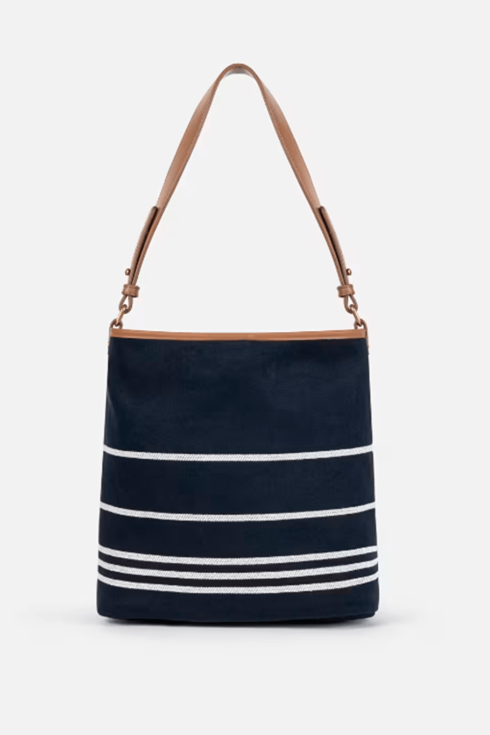 Çizgili Bucket Çanta
