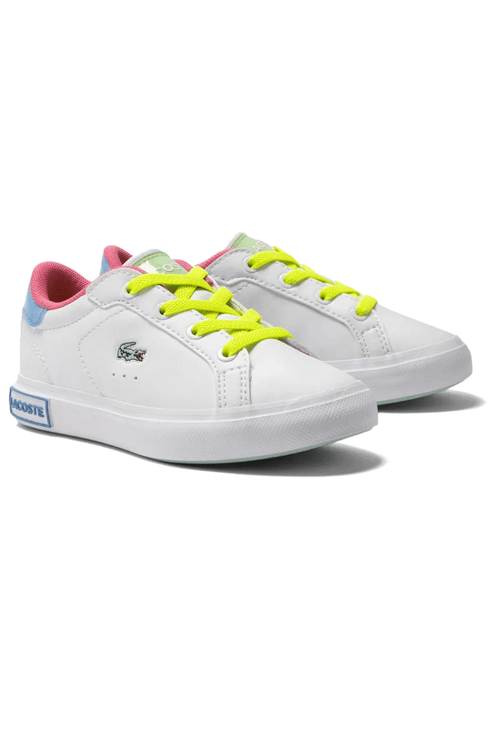 Lacoste Powercourt Çocuk Beyaz Sneaker