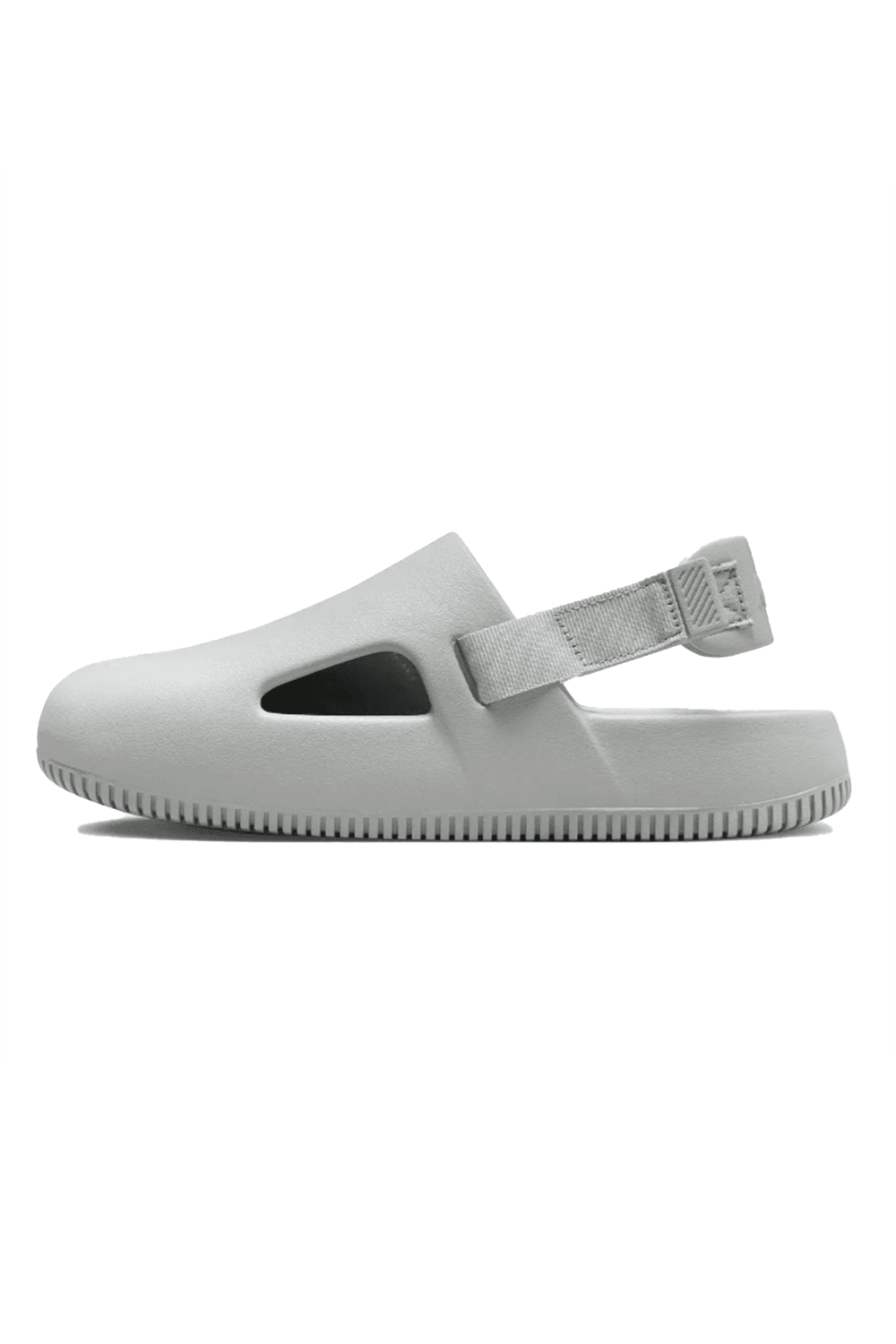 Nike Calm Mule Toe Part Closed Gri Erkek Terlik