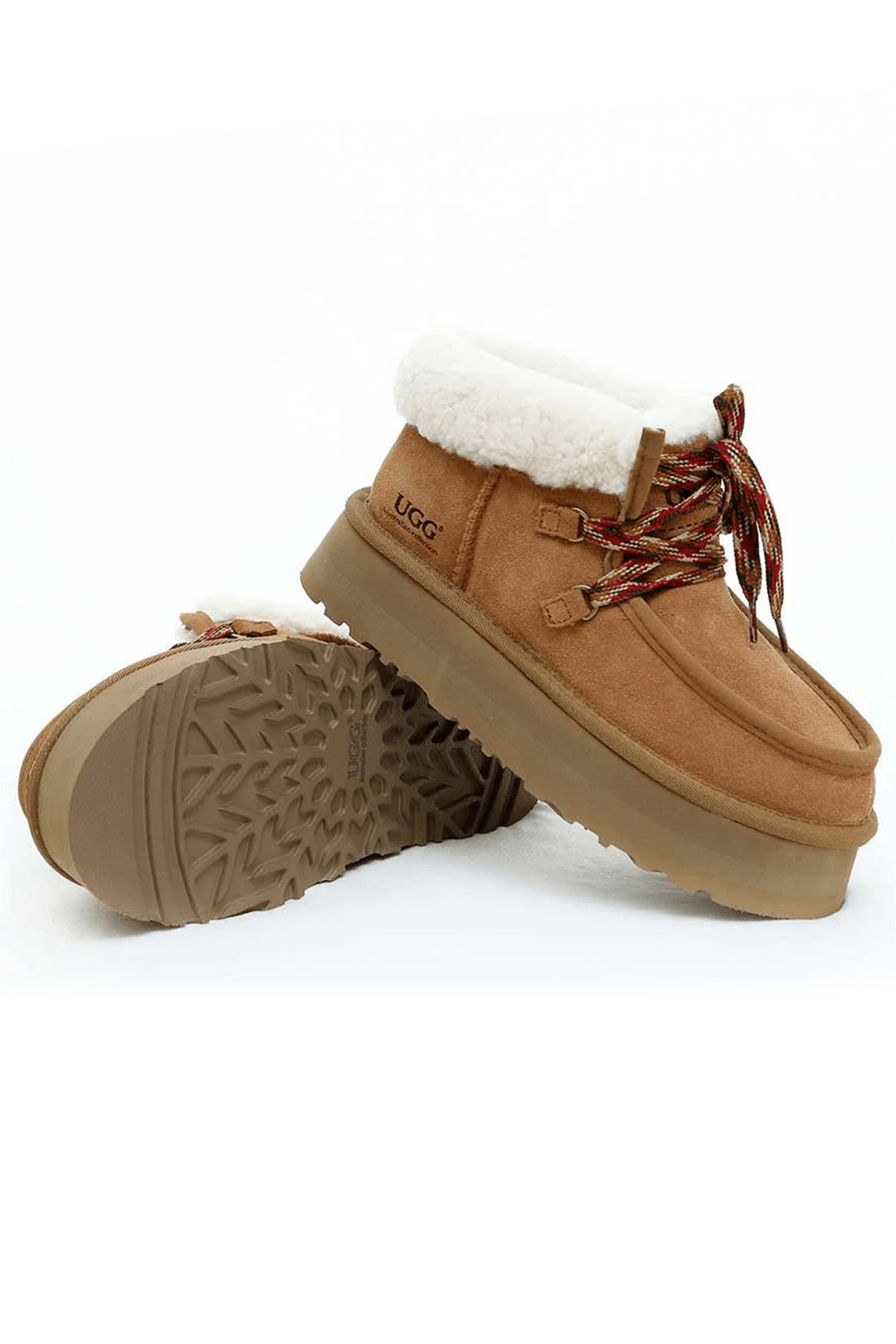 UGG W FUNKARRA CABIN CUFF CHESTNUT (TABA)