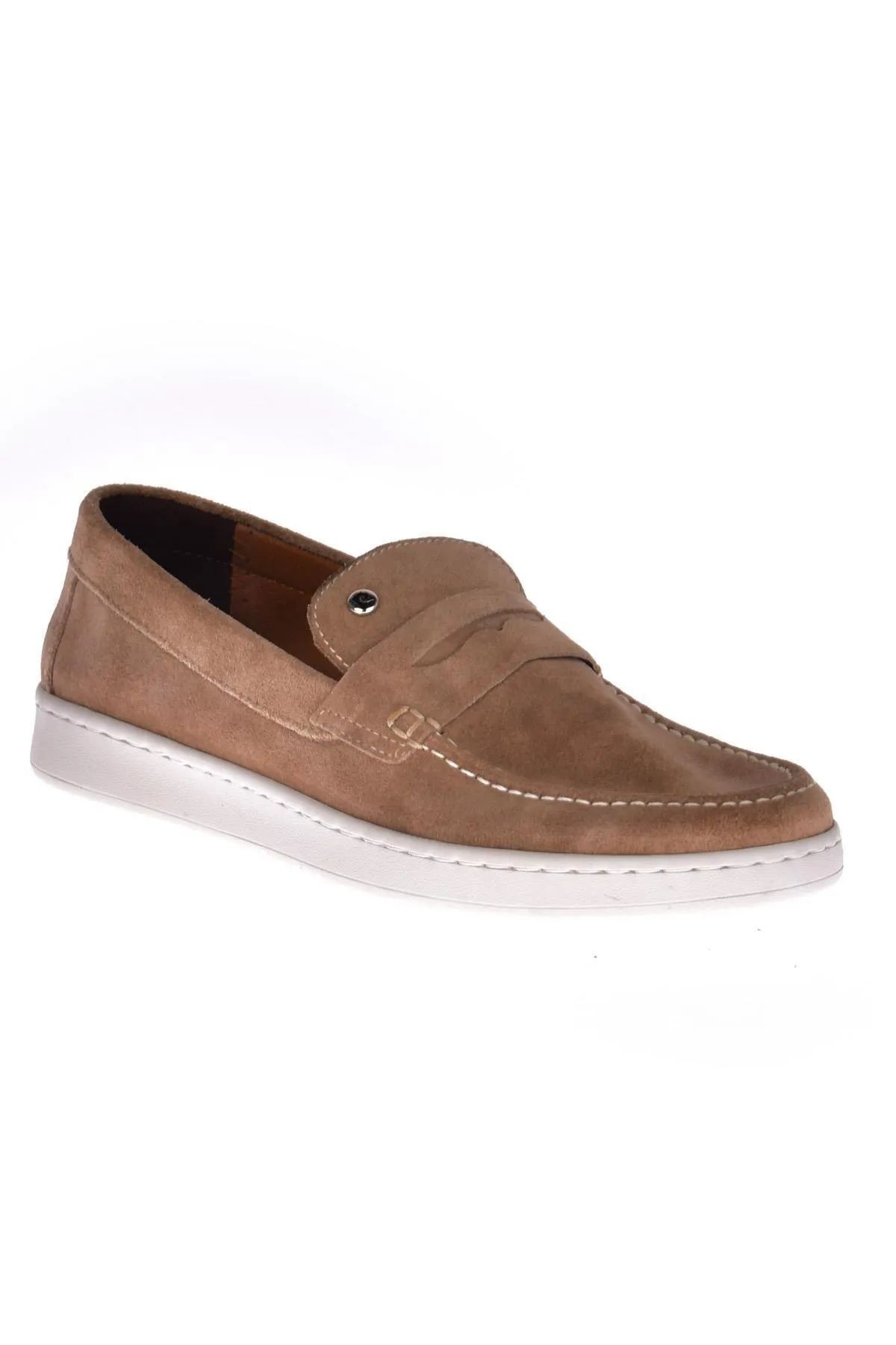 Pierre Cardin 41763 Hakiki Deri Taba Renk Erkek Loafer Ayakkabı