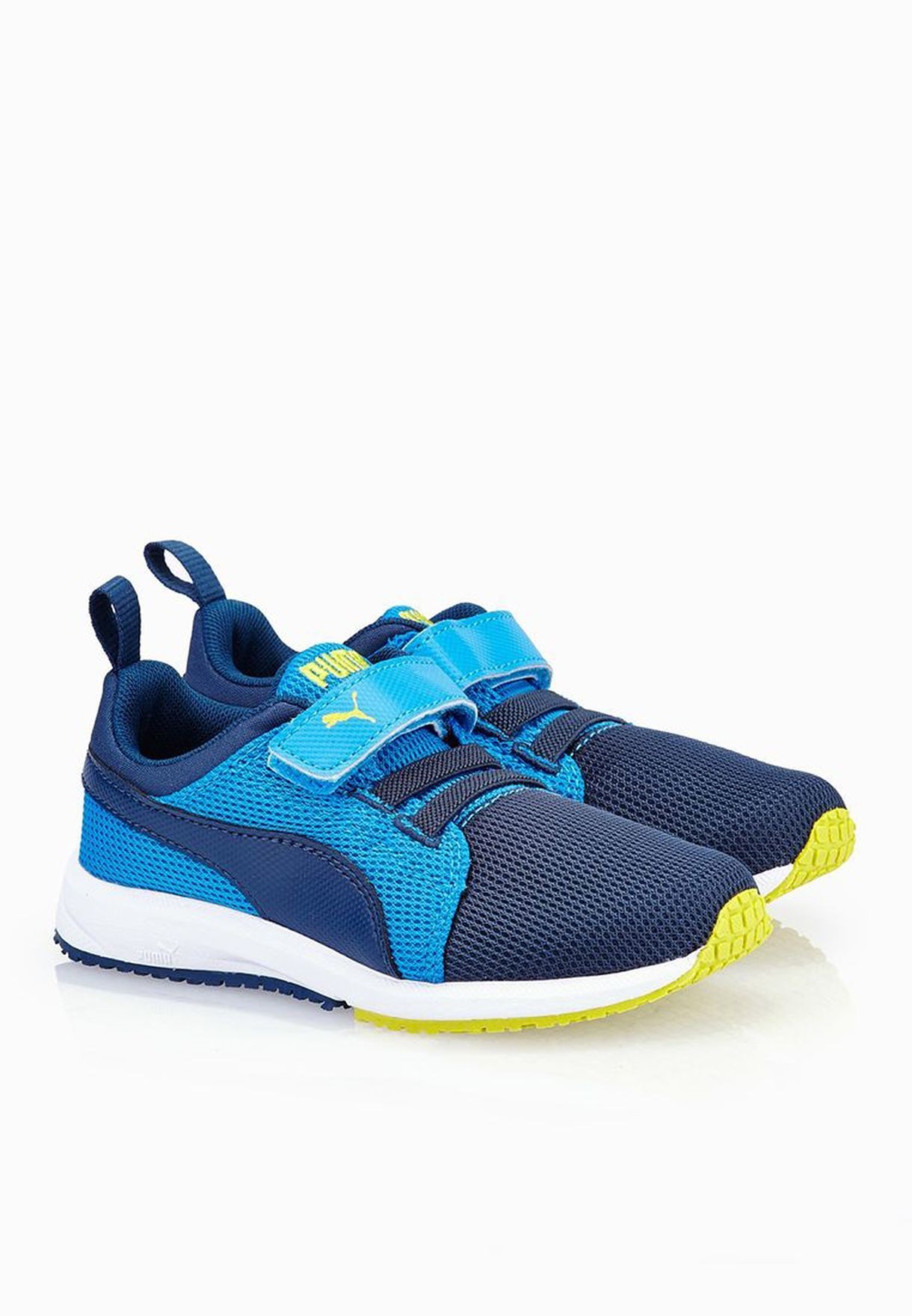 Puma Unisex Carson Runner V Kids Lacivert-Mavi Renk Spor Ayakkabı P001