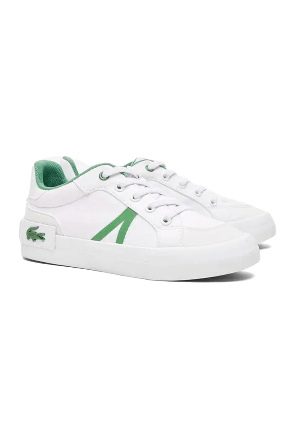 Lacoste L004 Çocuk Beyaz Sneaker