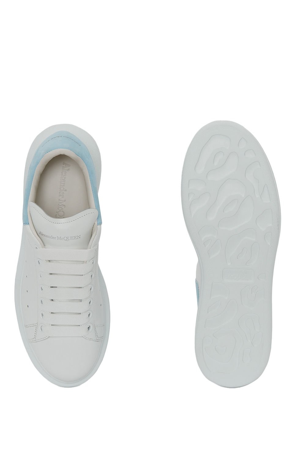 Alexander McQueen White-Blue Sneaker