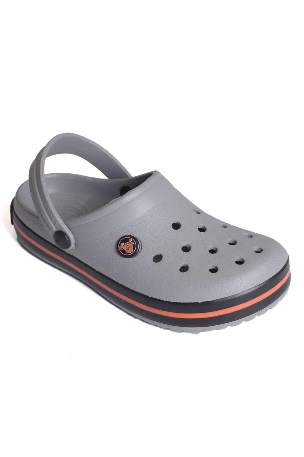 Crocs Eva Gri-Kırmızı Unisex Terlik