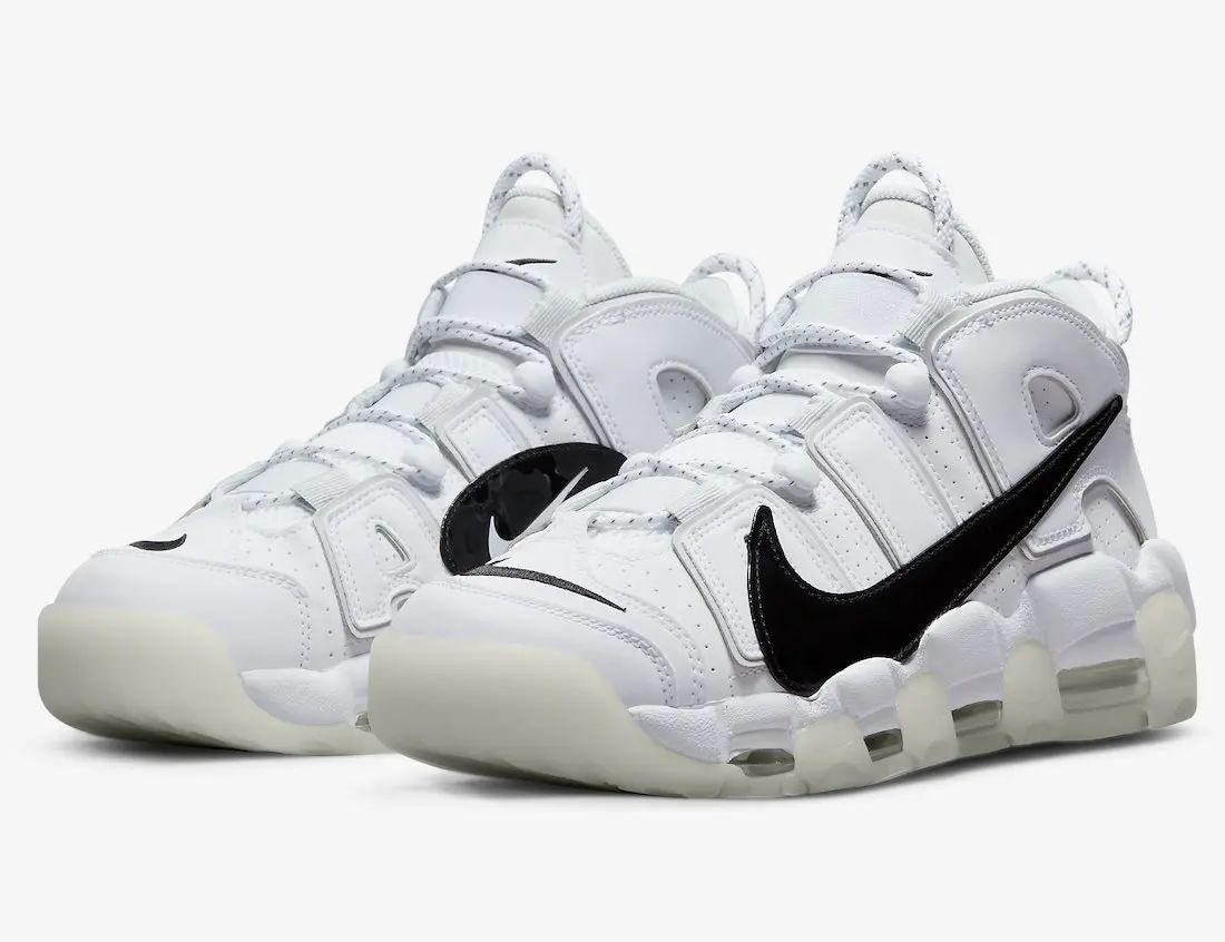 Nike Air More Uptempo “Copy Paste” Comes Clean In White N246